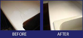 How to make solid surface countertops shine